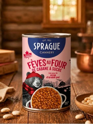 Fèves au four au sirop d'érable - Sprague