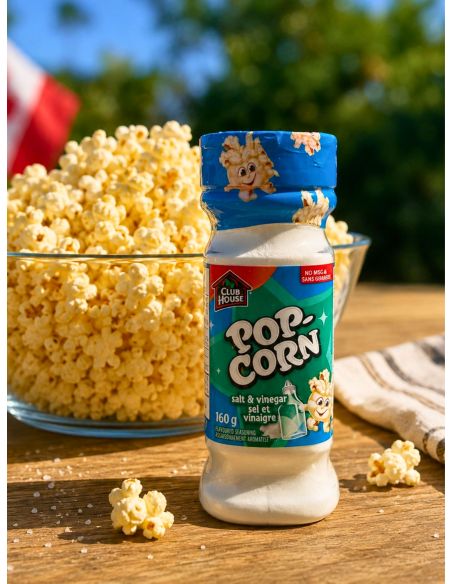 Condimento para palomitas de maíz con sal y vinagre - Club House