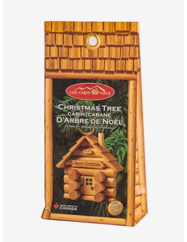 Cabane à construire pour sapin de Noël