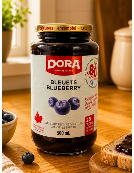 Mermelada de arándanos - Dora