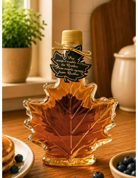 Sirop d'Erable Doré - Feuille en verre 50 ml