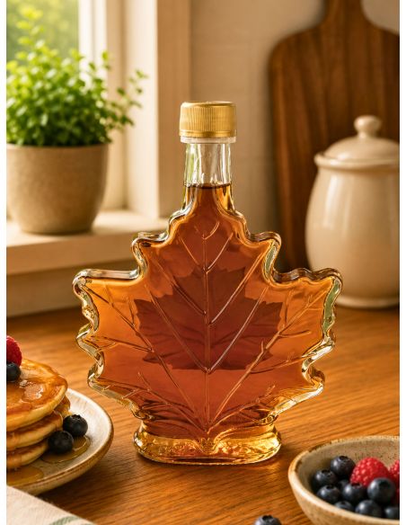 Sirop d'Érable Ambre- Feuille d'Érable - 250ml