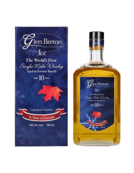 Glen Breton, 10 ans d'âge, vieilli en fûts de vin de glace