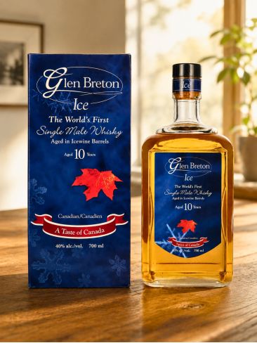 Glen Breton, 10 ans d'âge, vieilli en fûts de vin de glace