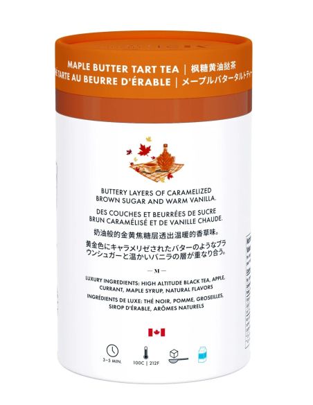 Thé noir saveur tarte au beurre d'érable - 24 sachets M21