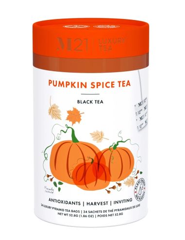 Thé noir à la citrouille et aux épices d’automne - 24 sachets M21