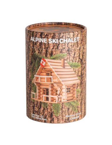Chalet de ski alpin à construire