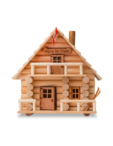 Chalet de ski alpin à construire