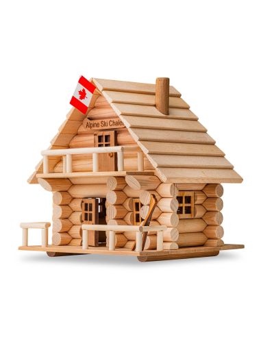 Chalet de ski alpin à construire