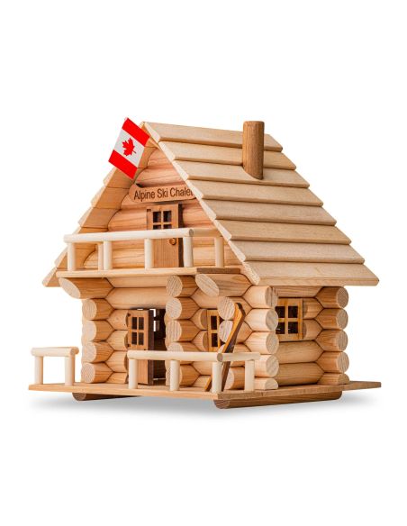 Chalet de ski alpin à construire