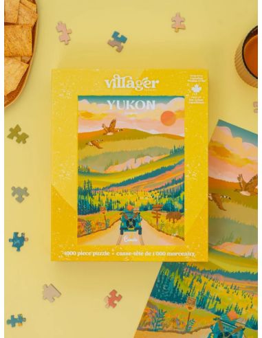 Puzzle Road trip Yukon | 1000 pièces