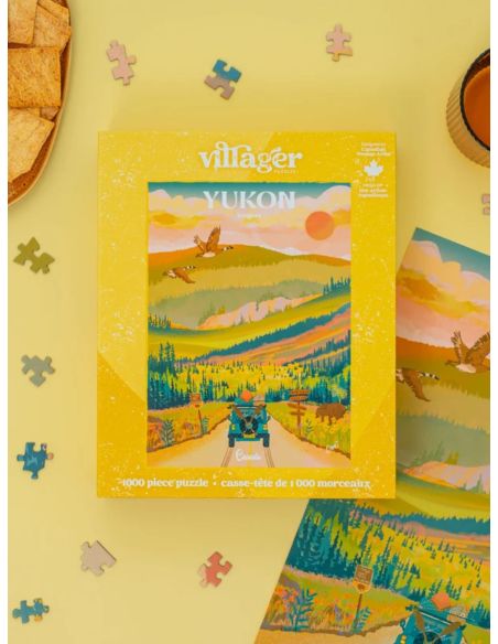 Puzzle Road trip Yukon | 1000 pièces