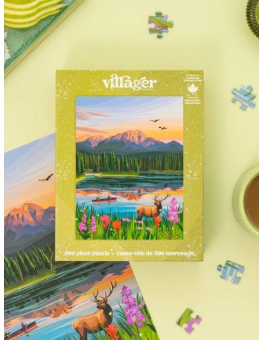 Puzzle Jasper Flowers | 500 pièces