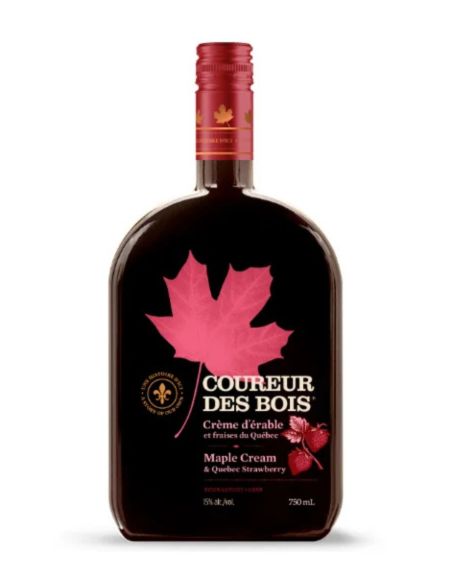Crème d’Erable et Fraises du Québec - Coureur des Bois