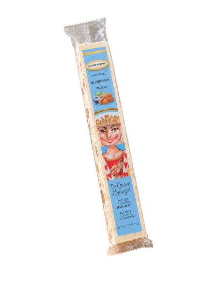 Barre de nougat tendre aux bleuets - 100g