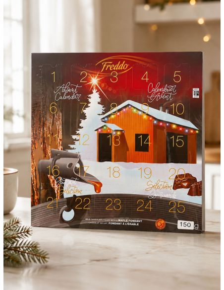 Calendrier de l'avent chocolat à l'érable - Freddo