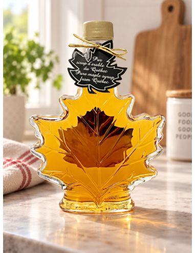 Sirop d'érable Doré - Feuille en verre 250ml