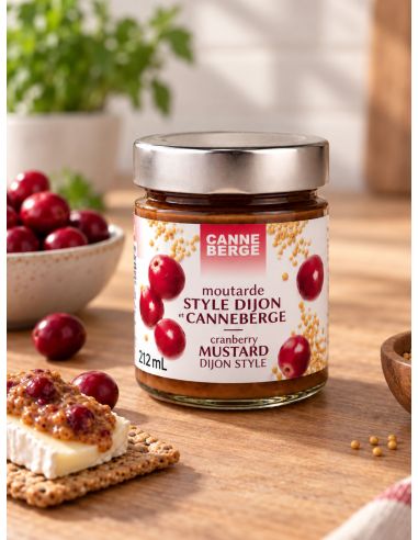 Moutarde à la Canneberge (Cranberry) - 200ml