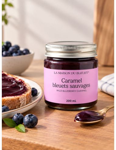 Caramel aux bleuets