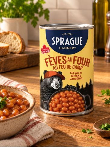 Fèves au lard au whisky canadien - Sprague