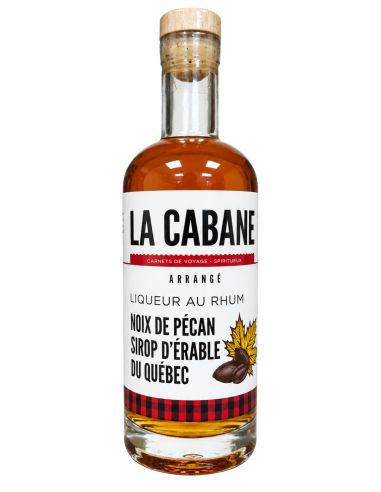 Rhum Sirop d'érable et Noix de pécan - La Cabane