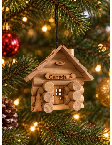 Cabane à construire pour sapin de Noël