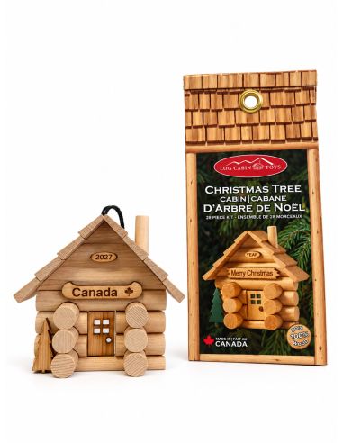 Cabane à construire pour sapin de Noël