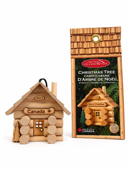 Cabane à construire pour sapin de Noël