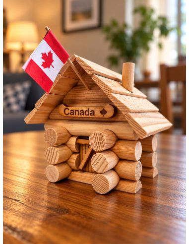 Cabane canadienne à construire