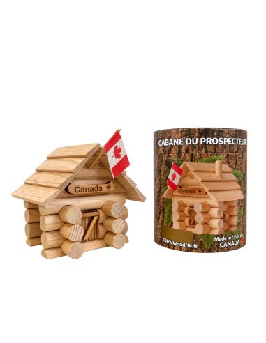 Cabane canadienne à construire